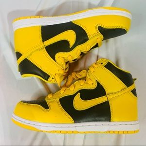 Nike Dunk High Black‎ Varsity Maize